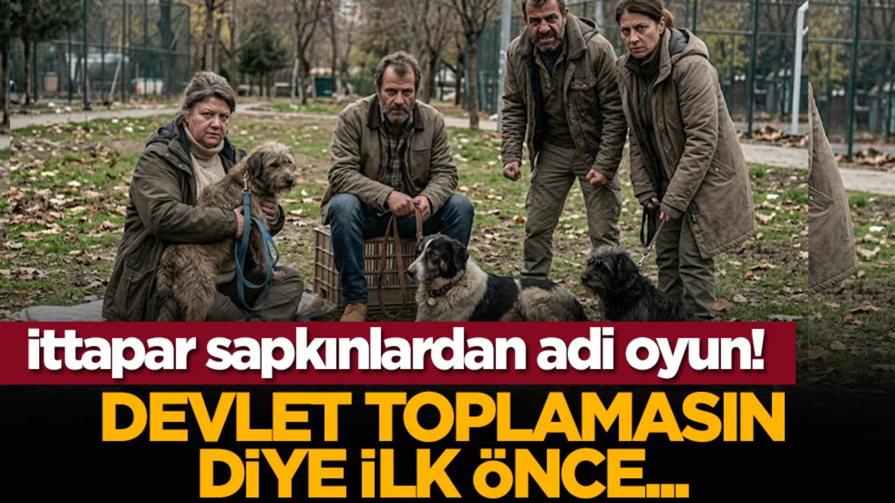 İttapar sapkınlardan adi oyun! Devlet toplamasın diye ilk önce...