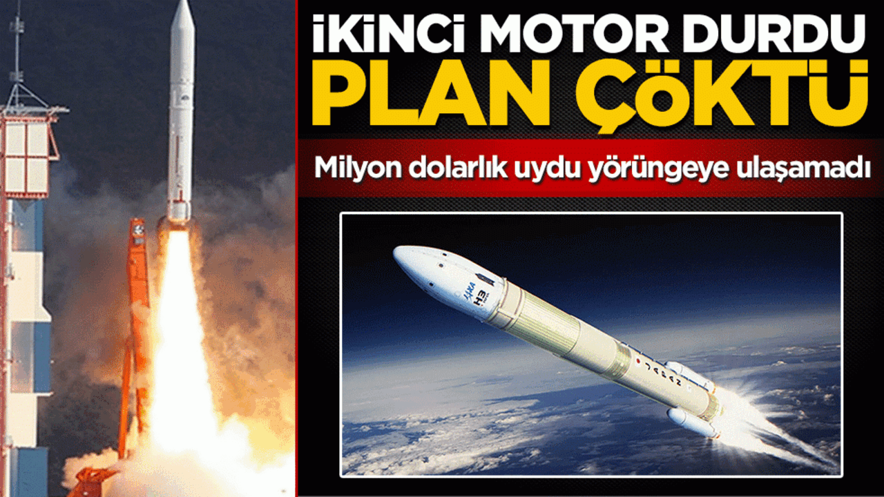 Japonya'nın H3 roketinde motor krizi! Milyon dolarlık uydu yörüngeye ulaşamadı