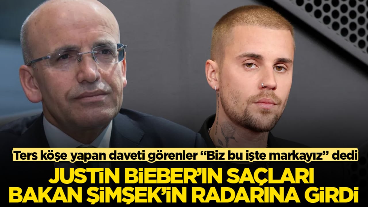Justin Bieber’ın saçları Bakan Şimşek’in radarına girdi! Ters köşe yapan daveti görenler "Biz bu işte markayız" dedi