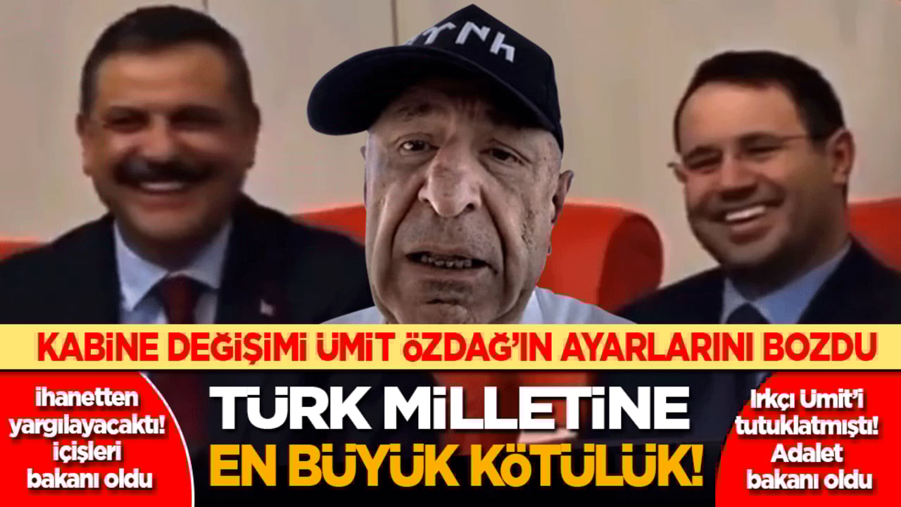 Kabinedeki değişim Ümit Özdağ’ın ayarlarını bozdu: Türk milletine en büyük kötülük!