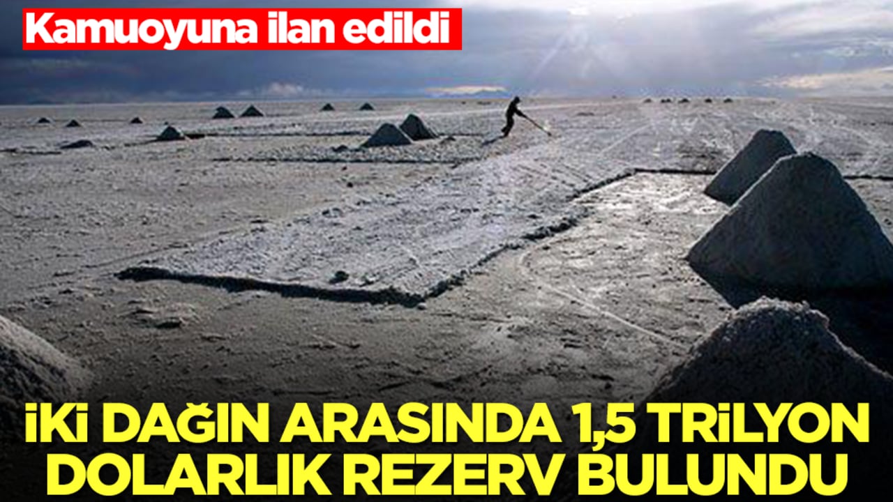 Kamuoyuna ilan edildi: İki dağın arasında 1,5 trilyon dolarlık dev rezerv keşfedildi 