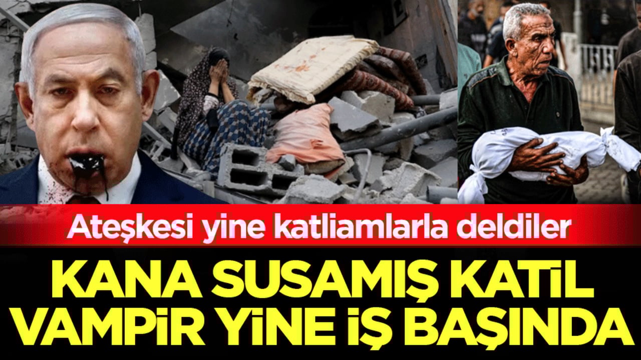 Kana susamış katil vampir yine iş başında! Ateşkesi yine katliamlarla deldiler