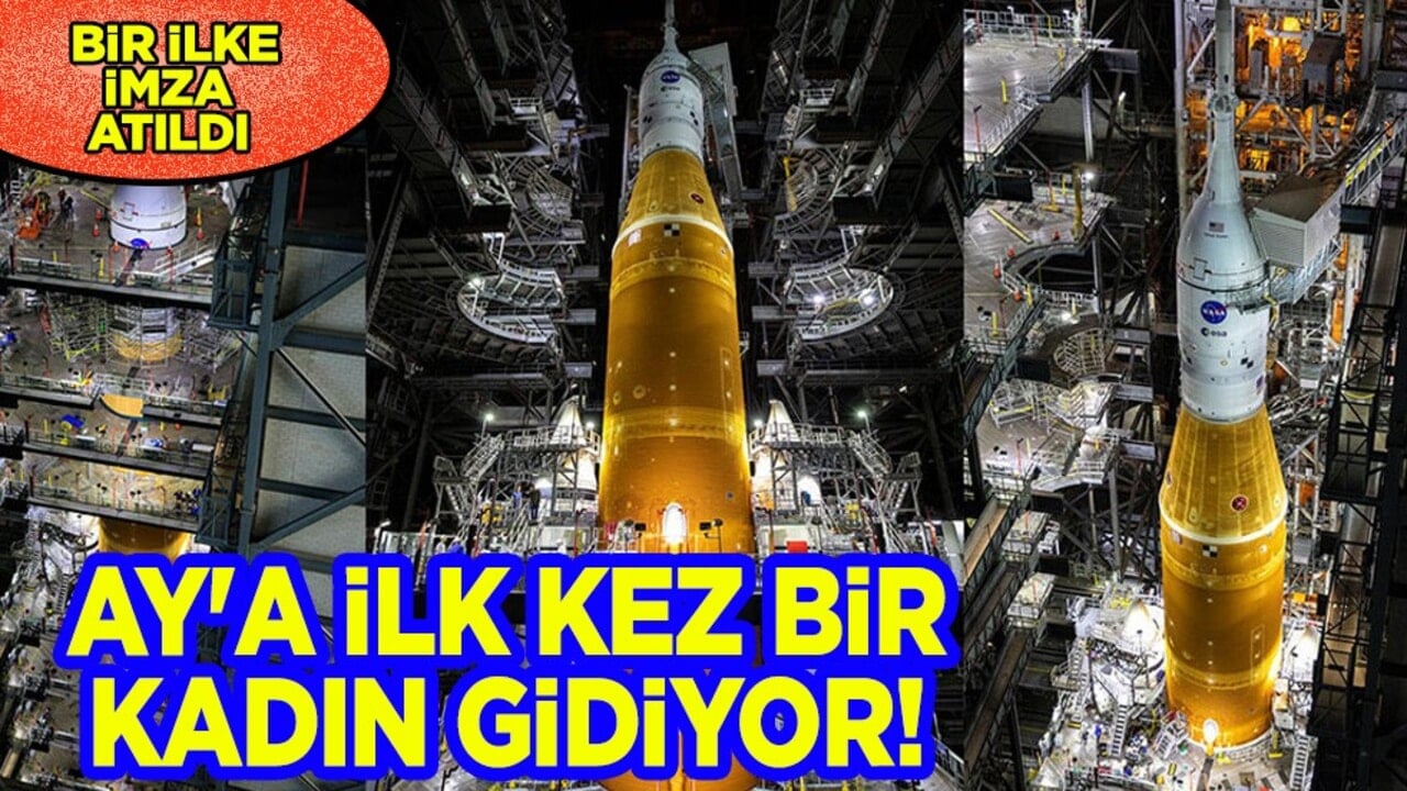 Kanadalı ve üç Amerikalıyı taşıyan roketi NASA fırlattı! Bir ilke imza atıldı: Ay'a ilk kez kadın astronot gidiyor