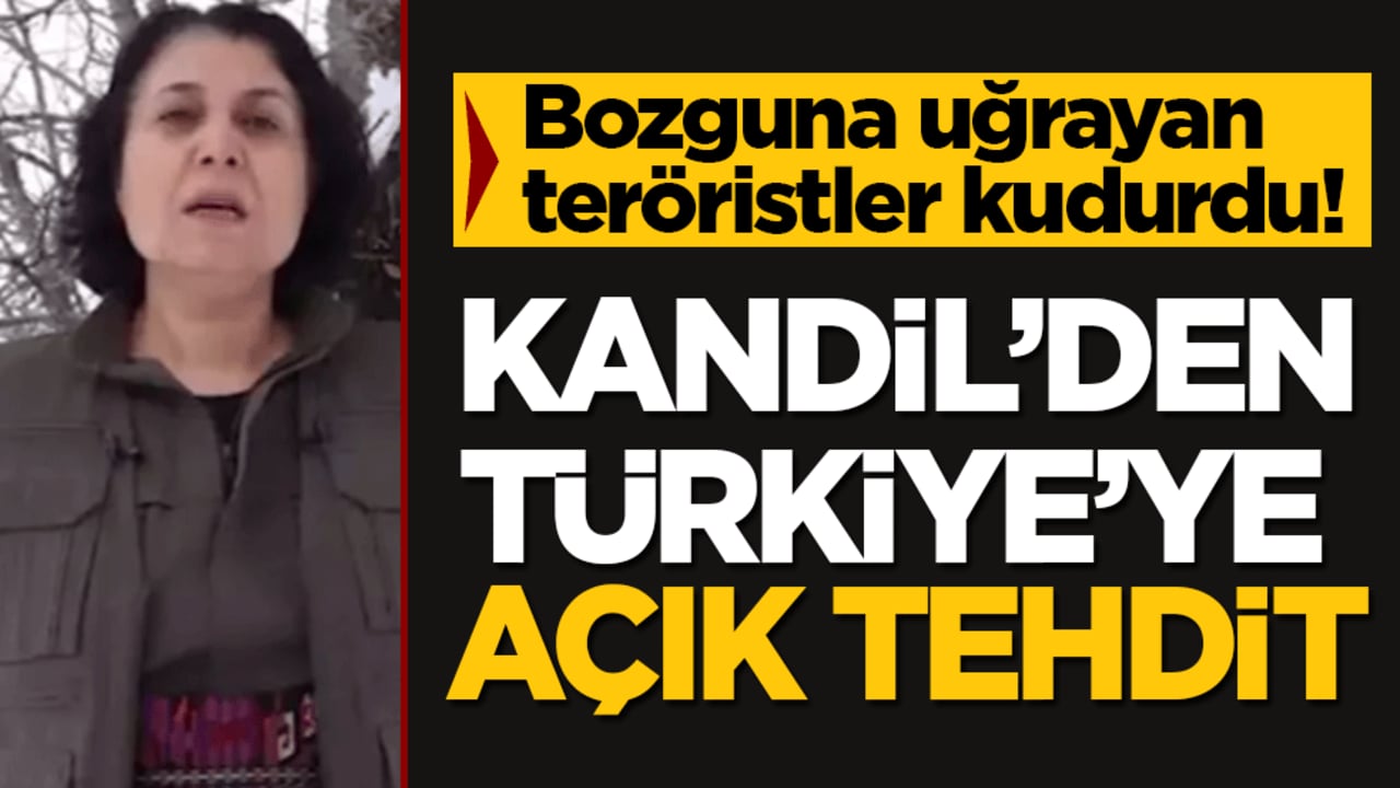 Kandil’den Türkiye’ye açık tehdit: Bozguna uğrayan teröristler kudurdu!