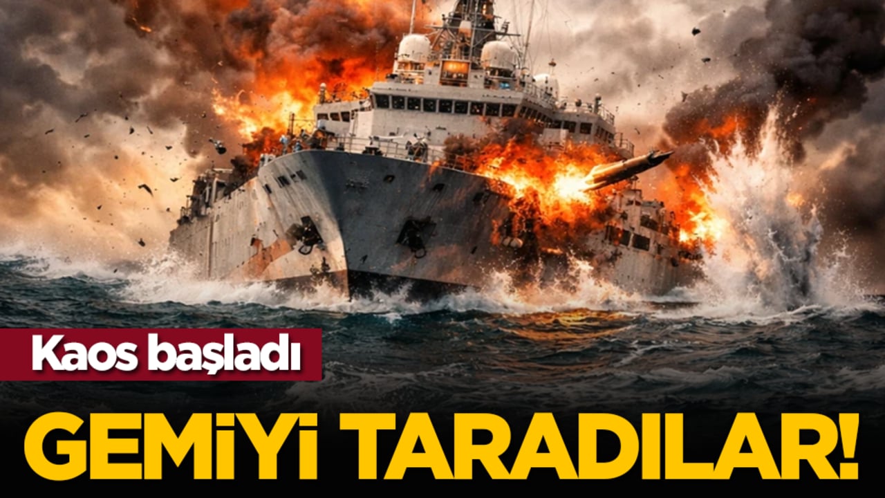 Kaos başladı: Gemiyi taradılar!