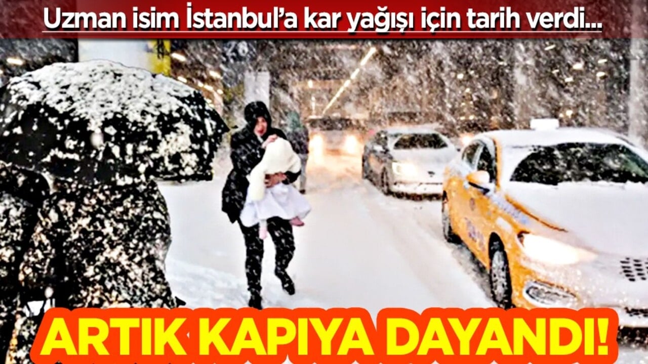 Kar haberleri başladı.. Uzmandan İstanbul için kar tahmini! 1 Ocak ihtimali daha da arttı