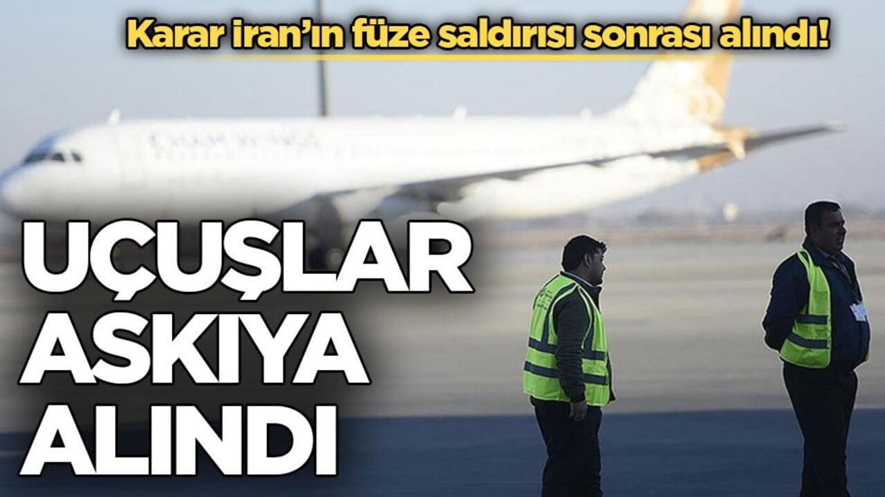 Karar İran’ın füze saldırısı sonrası alındı! Şam’da uçuşlar 12 saat askıya alındı
