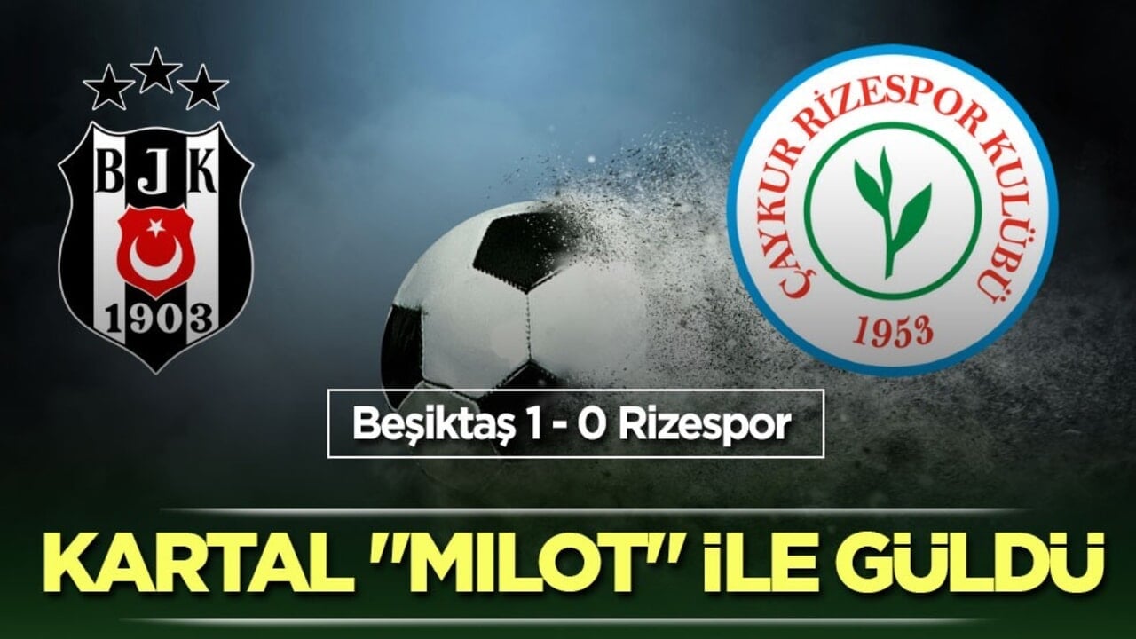 Kartal "Milot" ile güldü