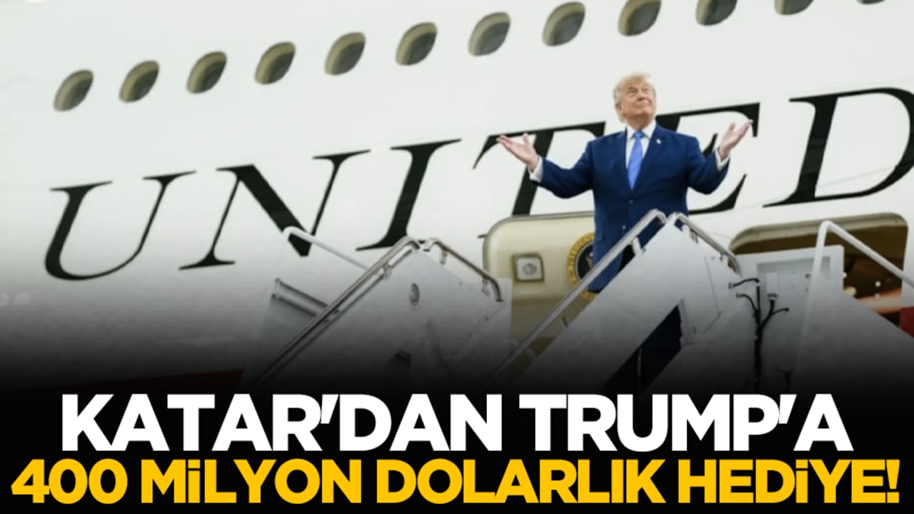 Katar'dan Trump'a 400 milyon dolarlık hediye!