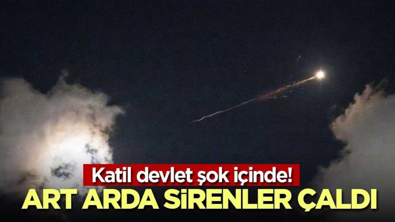 Katil devlet şok içinde! Art arda sirenler çaldı