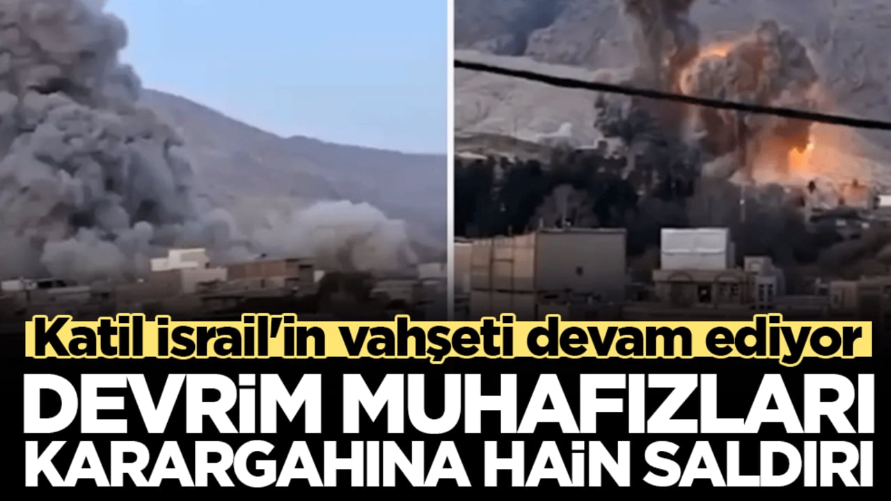 Katil İsrail'in vahşeti devam ediyor: Devrim Muhafızları karargahına hain saldırı