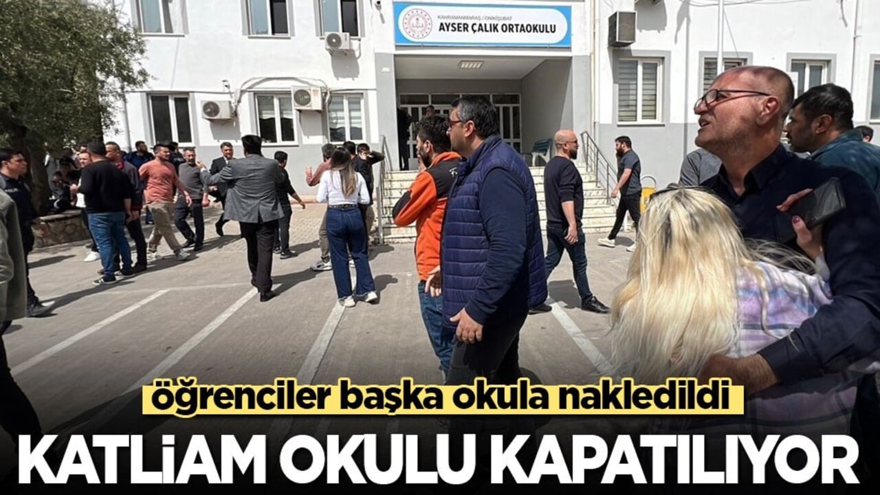 Katliam okulu kapatılıyor! Öğrenciler başka okula nakledildi