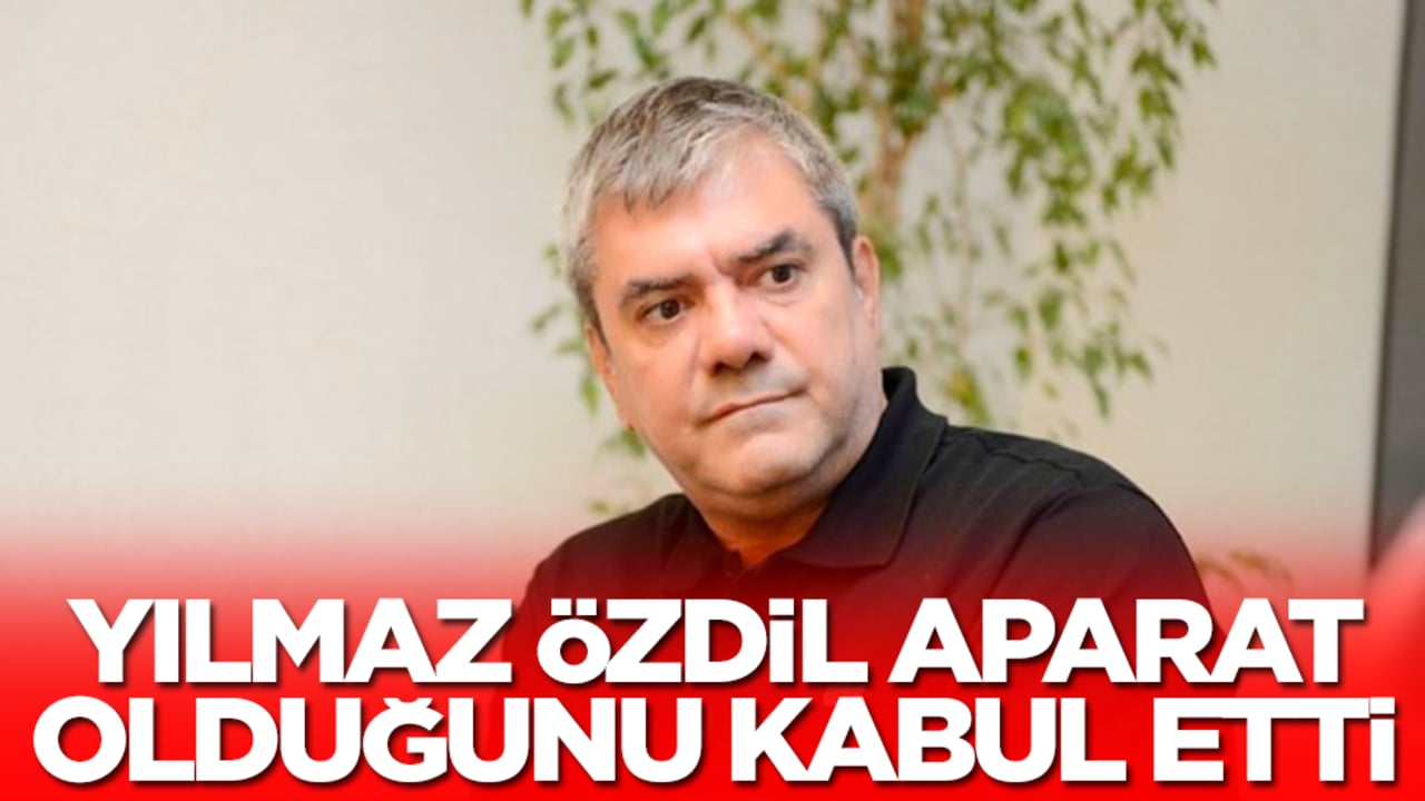 Kemalist Yılmaz Özdil aparat olduğunu kabul etti