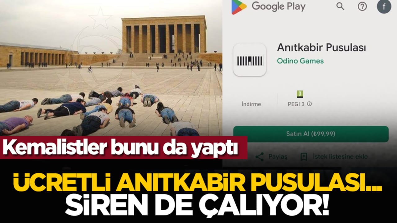 Kemalistler bunu da yaptı: Ücretli 'Anıtkabir pusulası'... Siren de çalıyor!