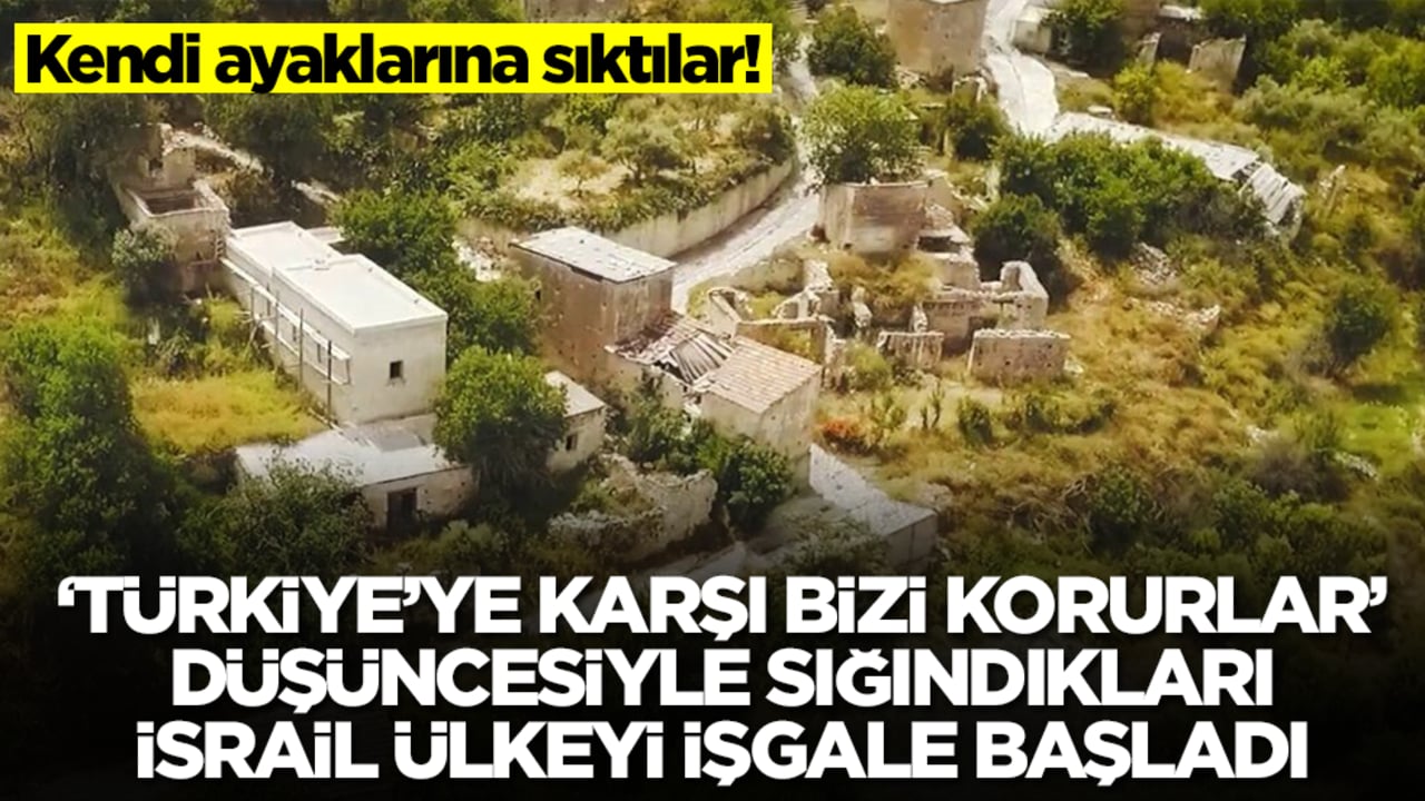 Kendi ayaklarına sıktılar: 'Türkiye'ye karşı bize korurlar' düşüncesiyle sığındıkları İsrail ülkeyi işgale başladı