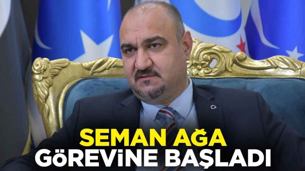 Kerkük Valisi Muhammed Seman Ağa görevine resmen başladı