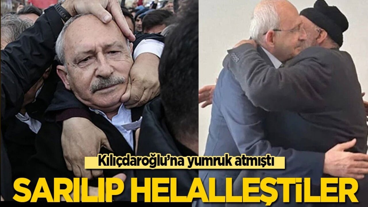 Kılıçdaroğlu’na cenazede yumruk atmıştı: 7 yıl sonra sarılıp helalleştiler!