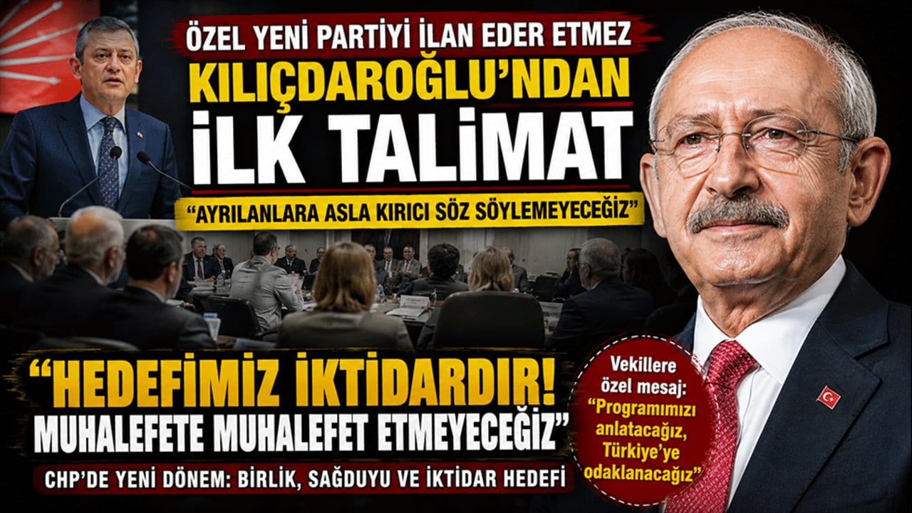 Kılıçdaroğlu'ndan birlik mesajı! "Muhalefete muhalefet etmeyeceğiz"