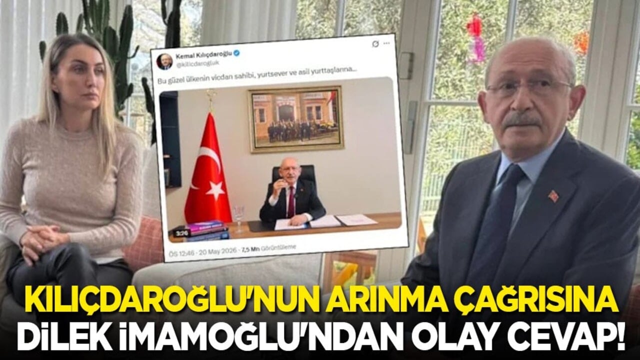 Kılıçdaroğlu'nun arınma çağrısına Dilek İmamoğlu'ndan olay cevap!