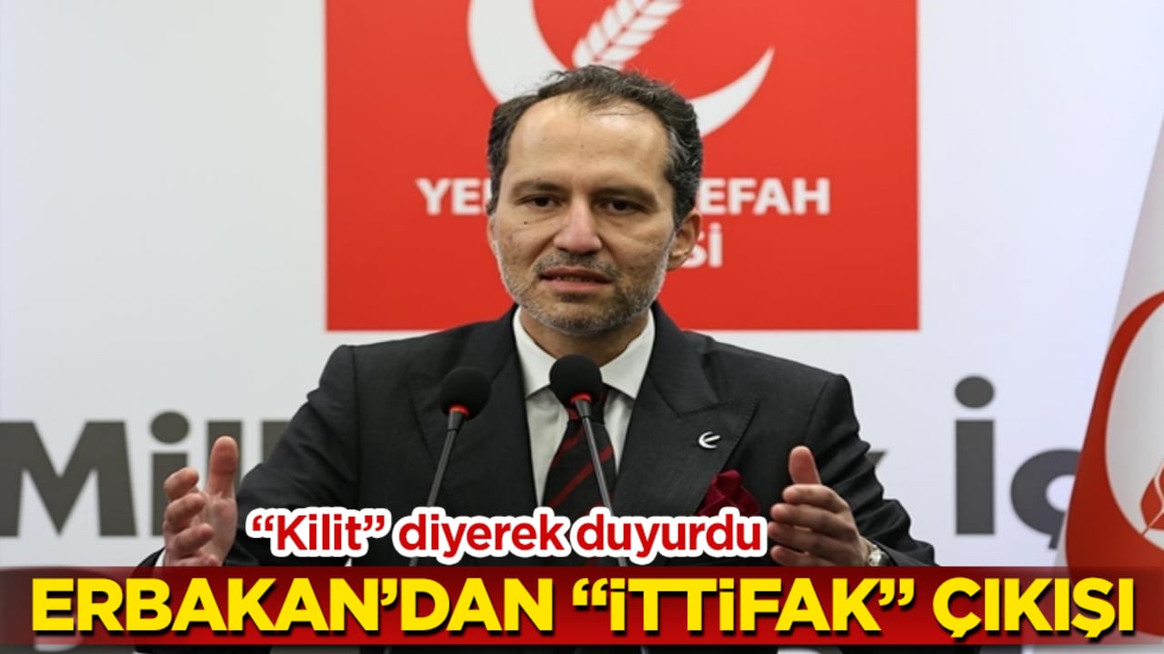 "Kilit" diyerek duyurdu! Fatih Erbakan’dan "ittifak" çıkışı