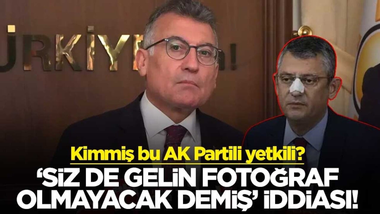 Kimmiş bu AK Partili yetkili? Siz de gelin fotoğraf olmayacak demiş iddiası!