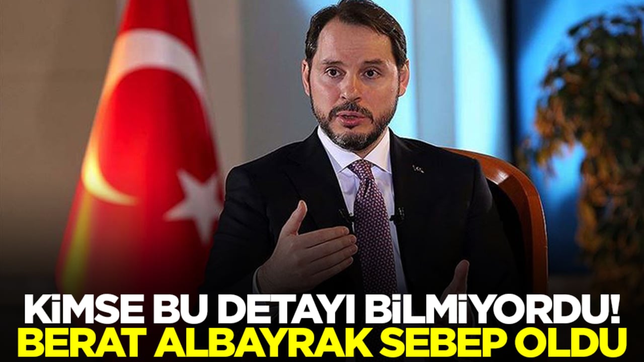Kimse bu detayı bilmiyordu! Berat Albayrak sebep oldu