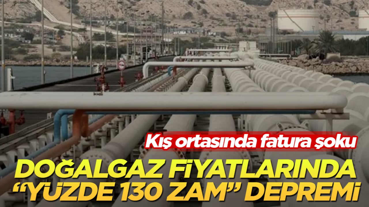 Kış ortasında fatura şoku! Doğalgaz fiyatlarında "yüzde 130 zam" depremi