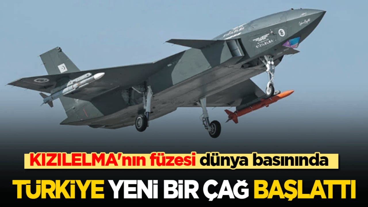 KIZILELMA'nın füzesi dünya basınında: Türkiye yeni bir çağ başlattı