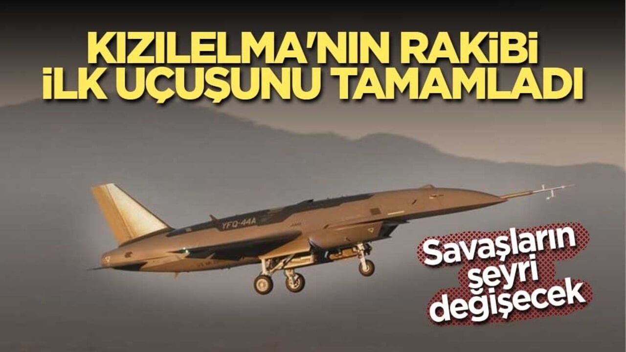 KIZILELMA'nın rakibi YFQ-44A ilk uçuşunu tamamladı