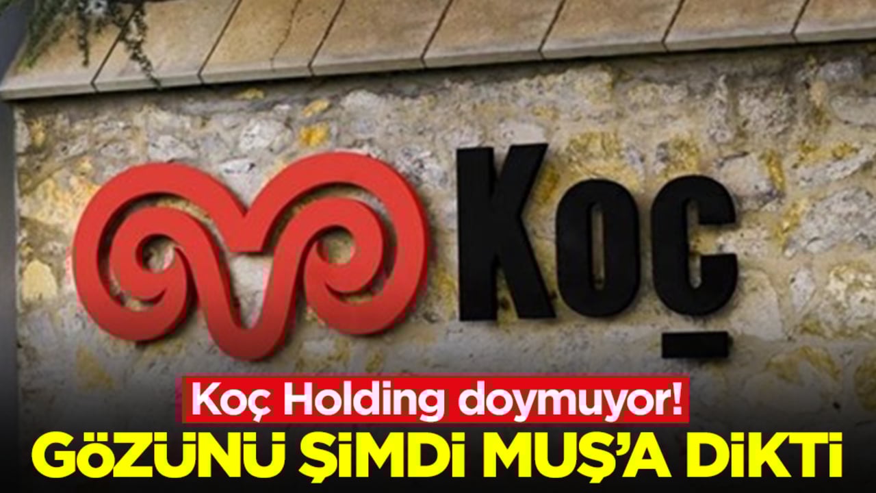 Koç Holding doymuyor! Gözünü şimdi Muş'a dikti