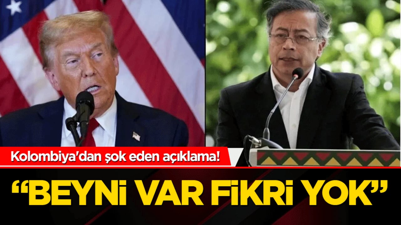 Kolombiya'da şok eden açıklama! Petro'dan Trump'a sert tepki, ikili arasında gerilim tırmanıyor
