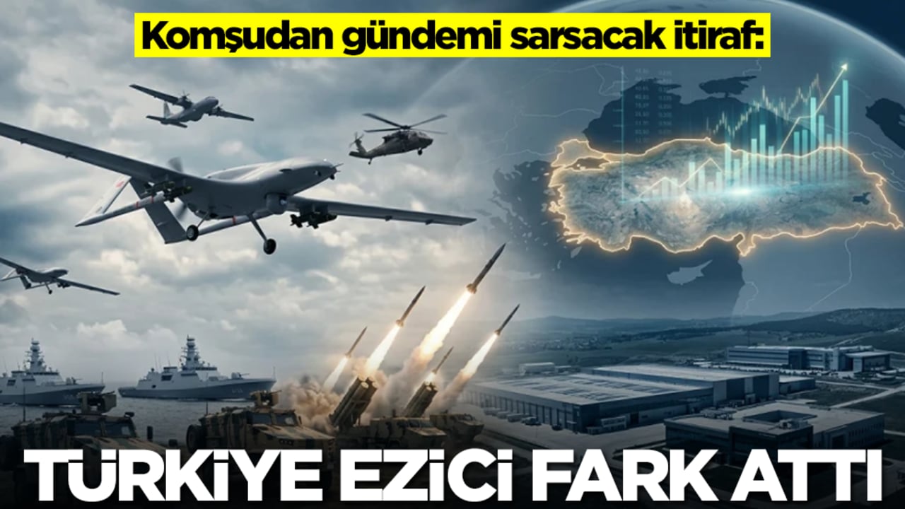 Komşudan gündemi sarsacak itiraf: Türkiye ezici fark attı