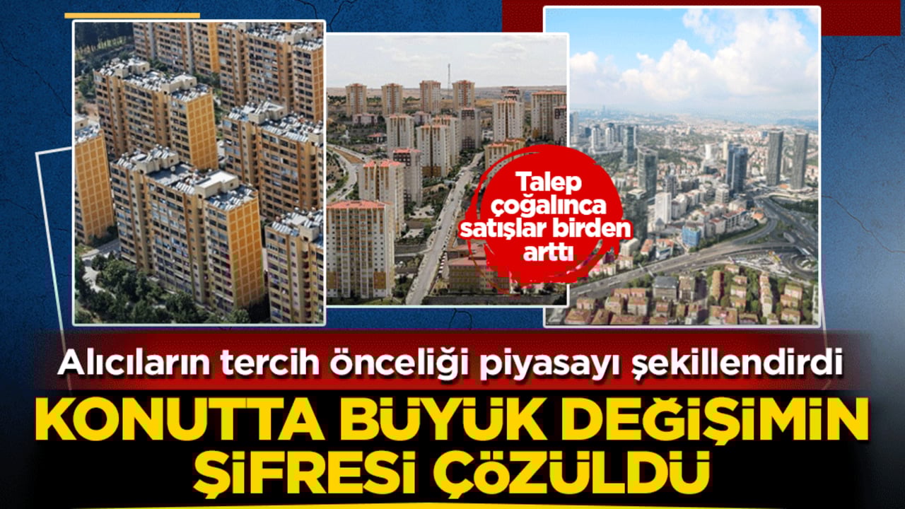 Konut satışlarında büyük değişim: Alıcının talebi değişti: İşte dikkat çeken TÜİK verileri