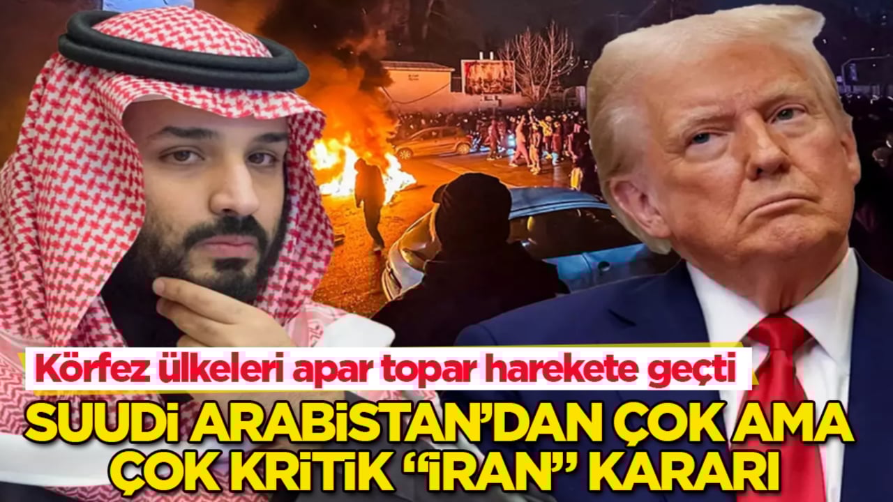 Körfez ülkeleri apar topar harekete geçti! Suudi Arabistan’dan çok ama çok kritik "İran" kararı