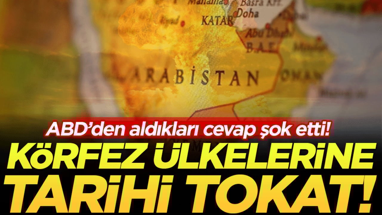 Körfez ülkelerine tarihi tokat: ABD'den aldıkları cevap şok etti!
