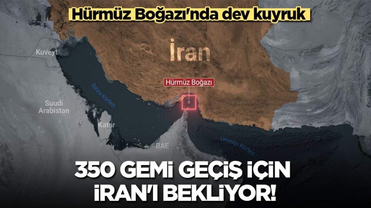 Körfez'de tanker trafiği durdu: 350'den fazla gemi İran'dan onay bekliyor