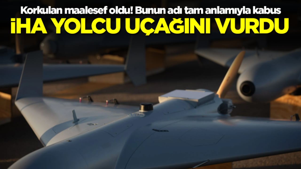 Korkulan maalesef oldu! Bunun adı tam anlamıyla kabus: İHA yolcu uçağını vurdu