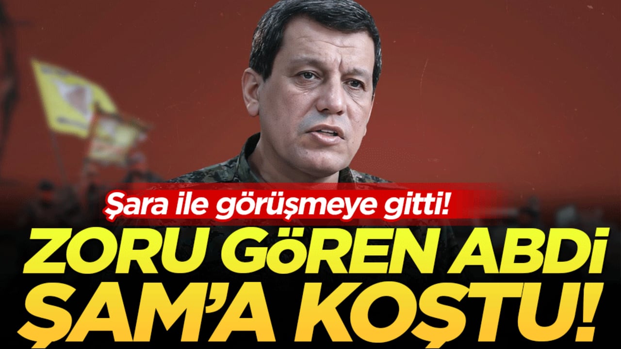 Köşeye sıkışan Abdi Şam’a koştu! Şara ile görüşmeye gitti!