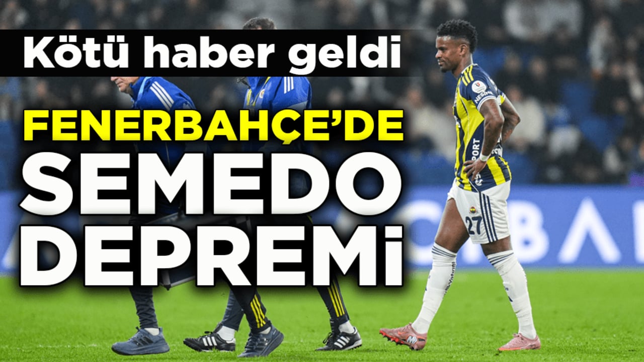 Kötü haber geldi! Fenerbahçe’de Semedo depremi