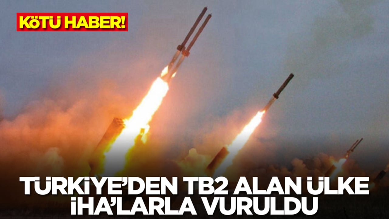 Kötü haber: Türkiye'den TB2 SİHA alan ülke İHA'larla vuruldu! 
