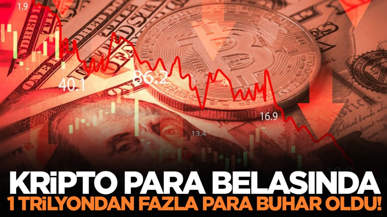 Kripto para belasında 1 trilyondan fazla para buhar oldu!