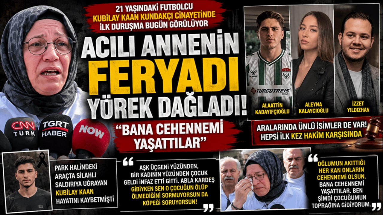 Kubilay Kaan Kundakçı cinayeti davasında ilk duruşma: Acılı annenin feryadı yürek dağladı