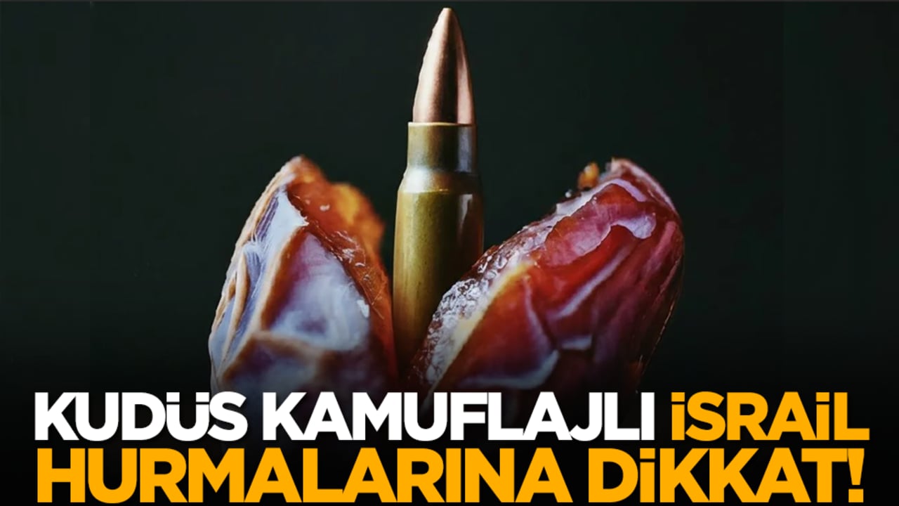 Kudüs kamuflajlı İsrail hurmalarına dikkat!