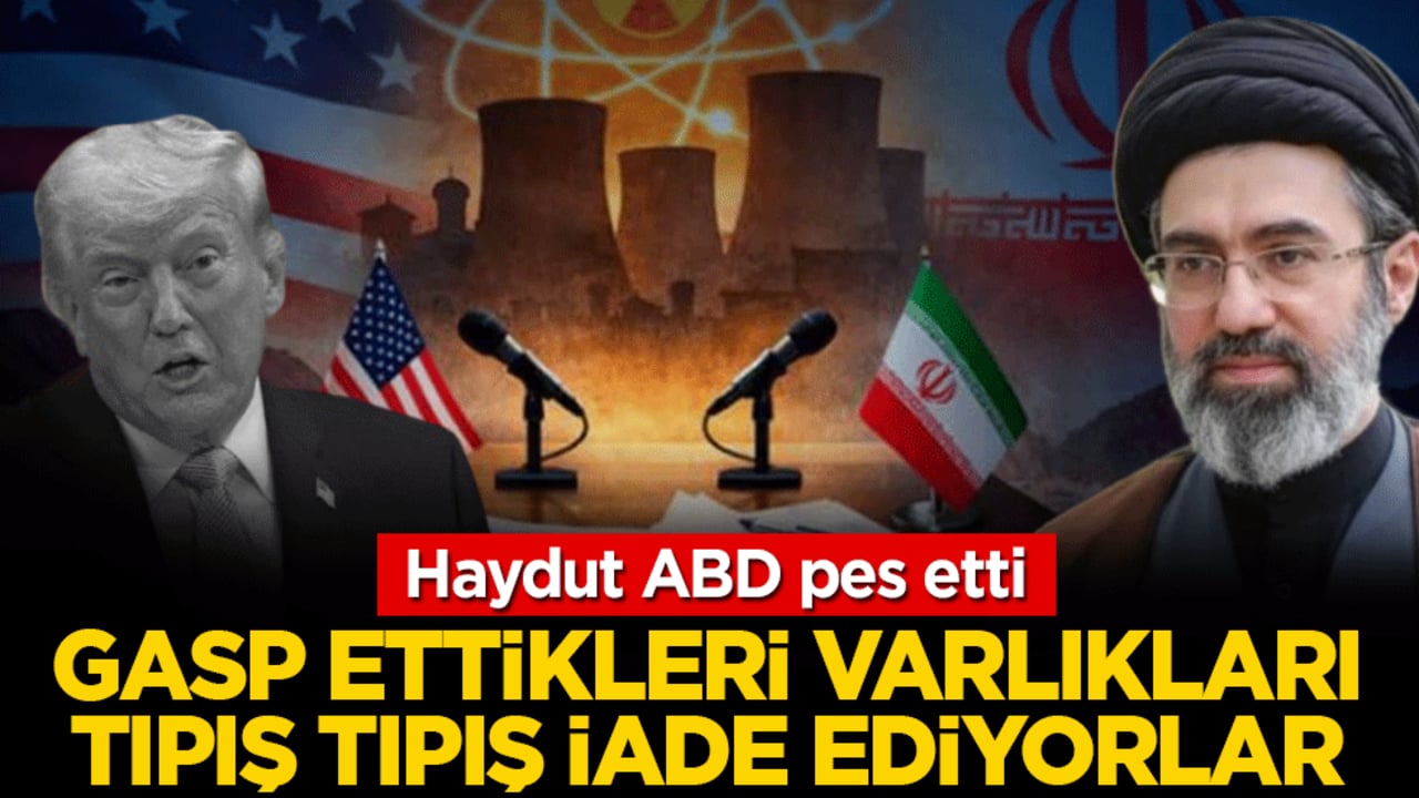 Küresel haydut ABD'den İran'ın müzakere şartına yeşil ışık! Gasp ettikleri varlıkları tıpış tıpış iade ediyorlar