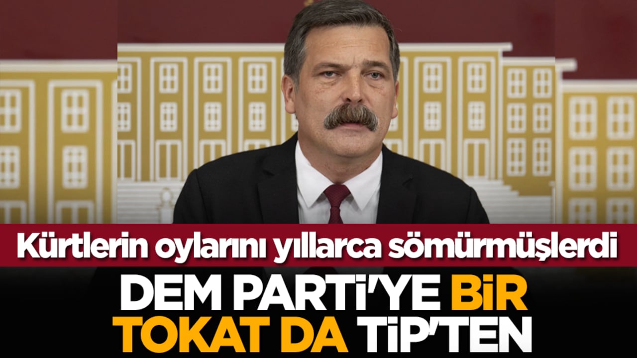 Kürtlerin oylarını yıllarca sömürmüşlerdi: DEM Parti'ye bir tokat da TİP'ten