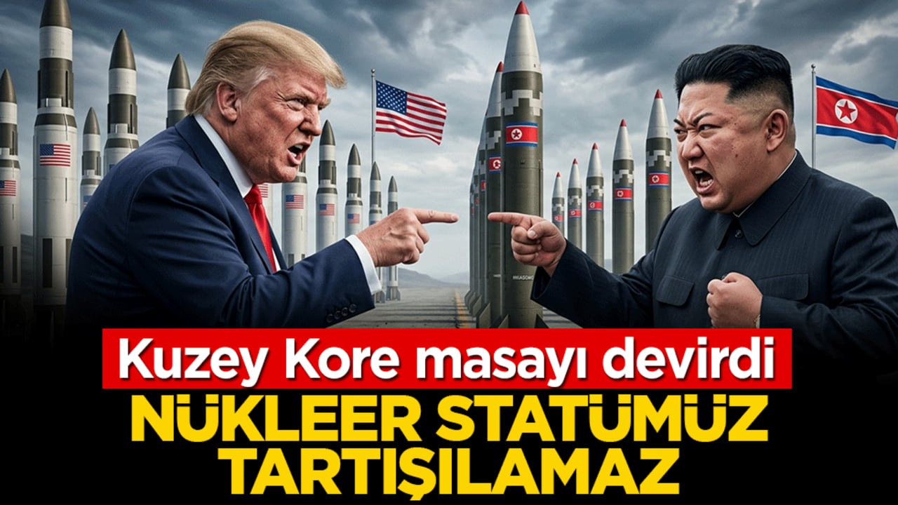Kuzey Kore masayı devirdi: Nükleer statümüz tartışılamaz