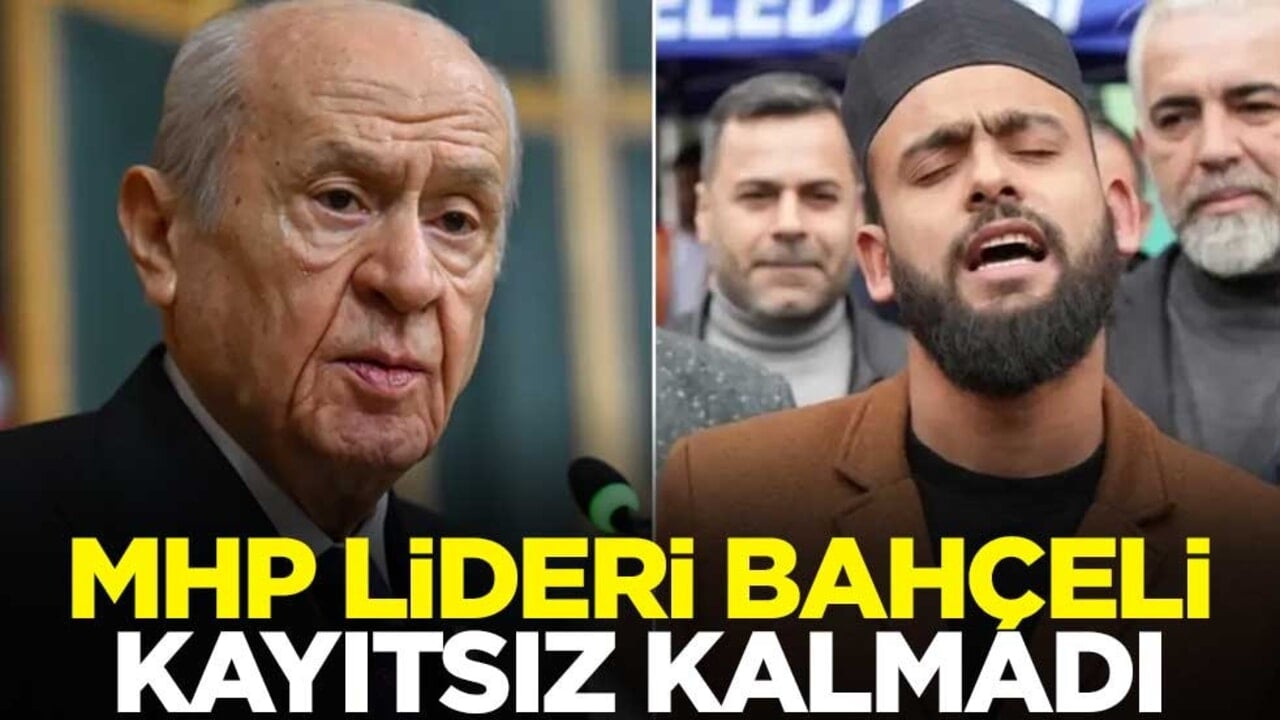 Laikçi yobazları zıplattı! MHP lideri Bahçeli'den 'Kabe'de hacılar hu der Allah' ilahisini seslendiren Celal Karatüre'ye tebrik