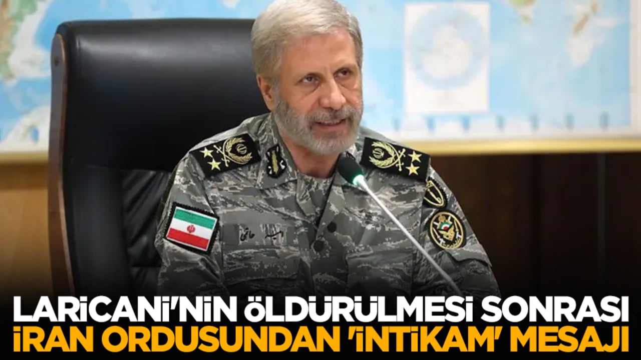 Laricani'nin öldürülmesi sonrası İran ordusundan 'intikam' mesajı