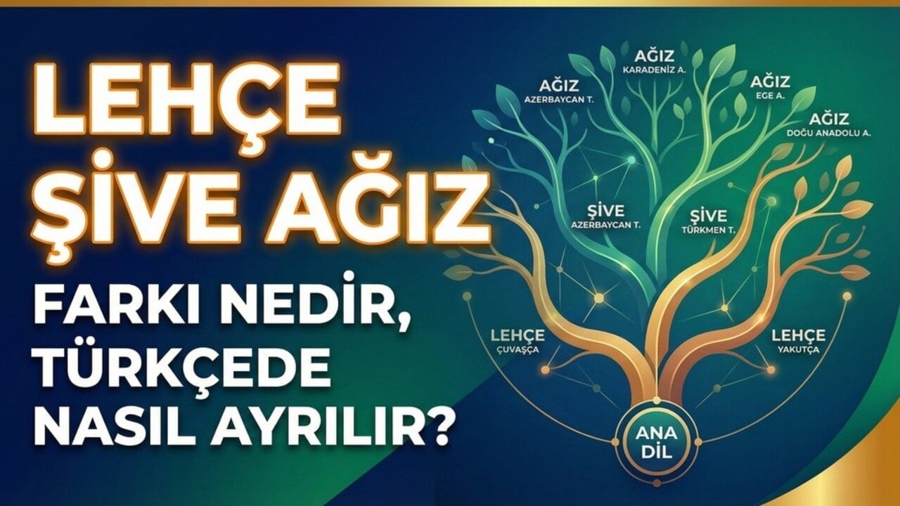 LEHÇE ŞİVE AĞIZ Farkı: Dilbilimde Ne Anlama Gelir?