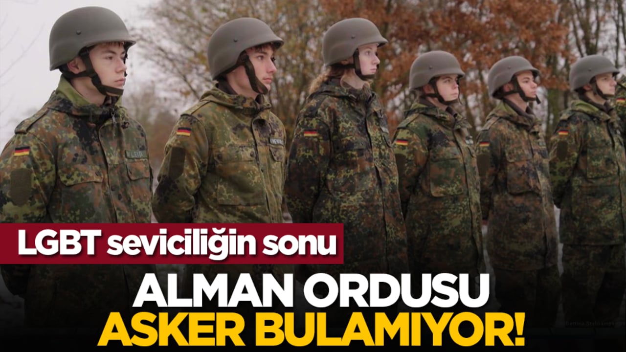 LGBT seviciliğin sonu: Alman ordusu asker bulamıyor!